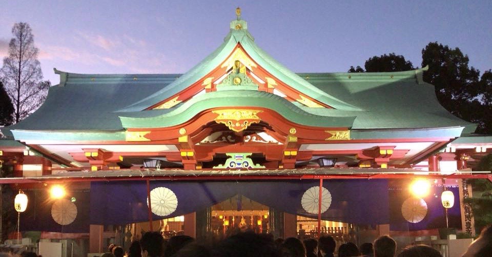 日枝神社の初詣混雑状況